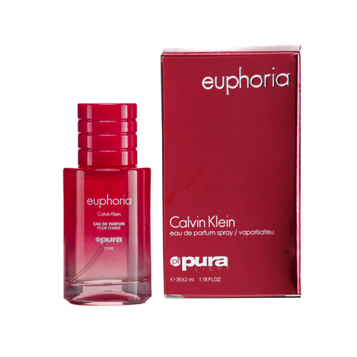 عطر زنانه پورا رایحه Euphoria calvin klein حجم 35 میل