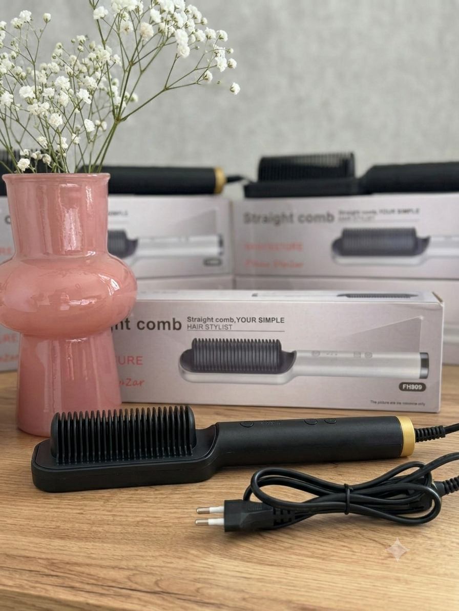 برس حرارتی مو اورجینال مدل FH909 صاف‌کننده و حالت‌دهنده حرفه‌ای مو