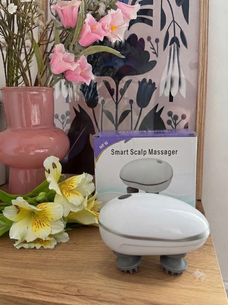 ماساژور هوشمند پوست و مو سر اورجینال شارژی مدل 1451 Smart Scalp Massager