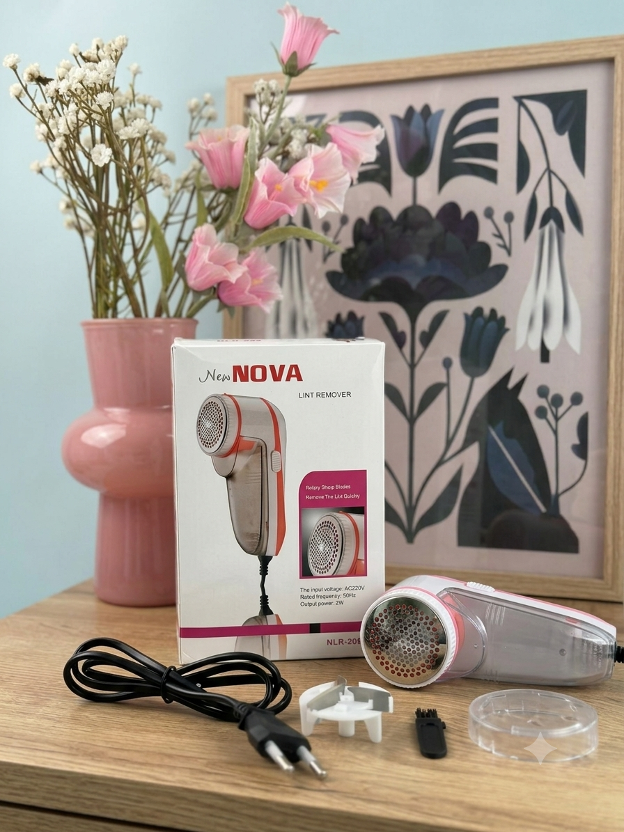 پرزگیر برقی لباس اورجینال مدل NOVA برای نو کردن لباس‌ها