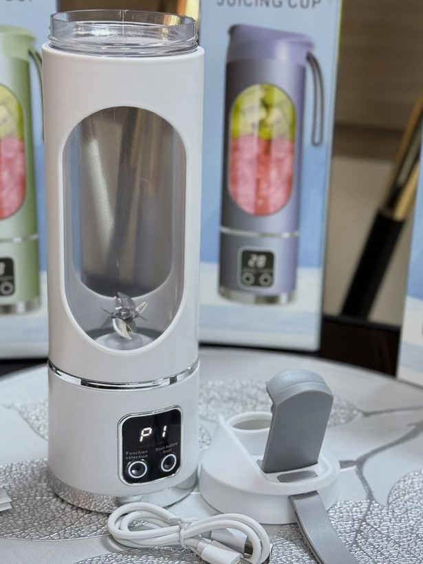 شیکر و اسموتی ساز شارژی اورجینال مدل HS-860 مخلوط کن 12 تیغه