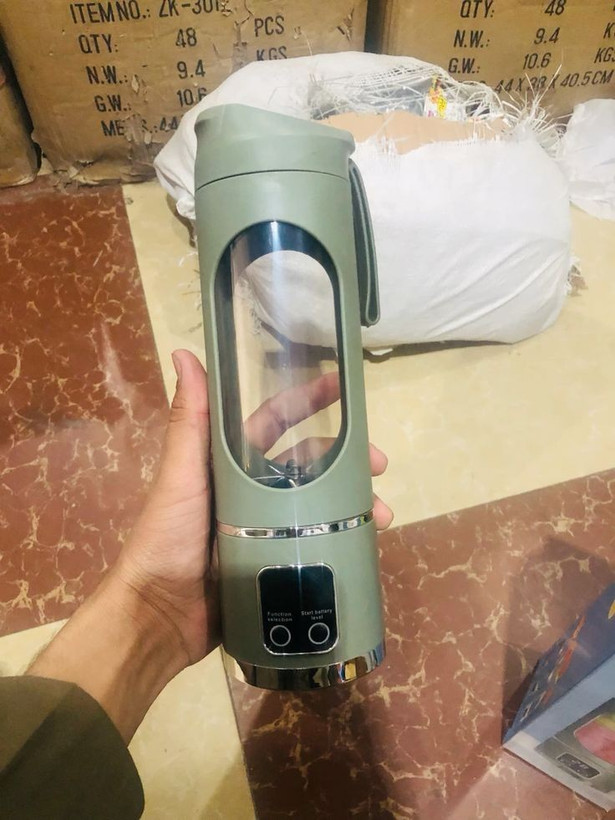 شیکر و اسموتی ساز شارژی اورجینال مدل HS-860 مخلوط کن 12 تیغه