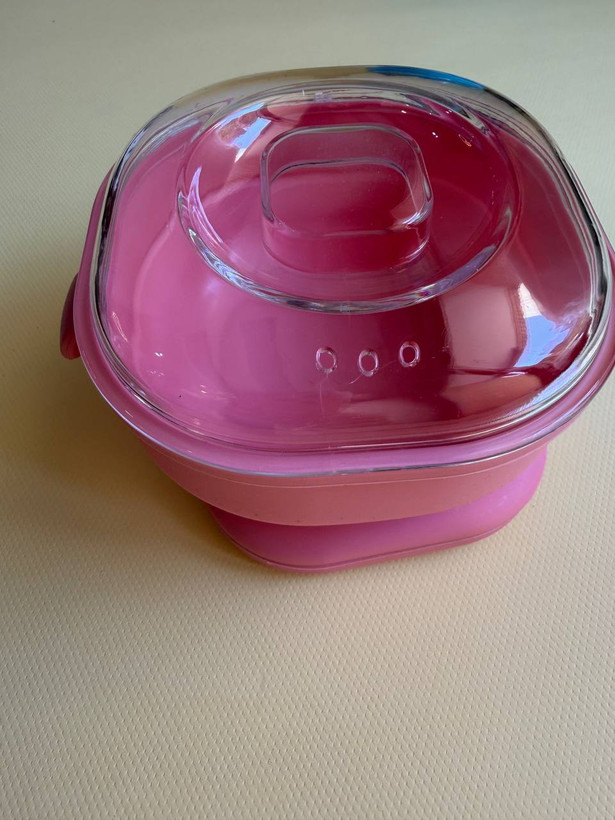 دستگاه ذوب وکس سیلیکونی تاشو Wax Warmer اورجینال موم گرم کن 400 میلیلیتری 100 وات