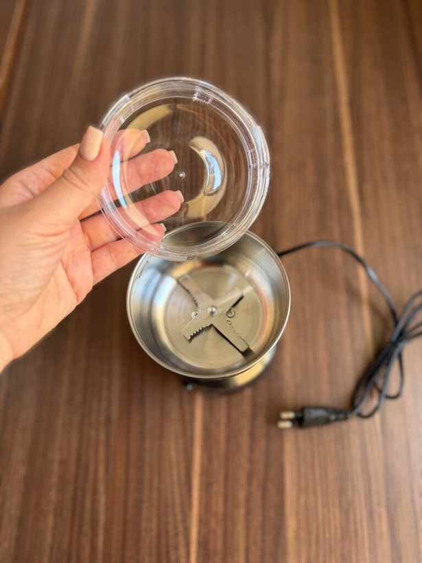 مینی آسیاب دسینی مدل T-001 آسیاب قهوه 300 وات استیل