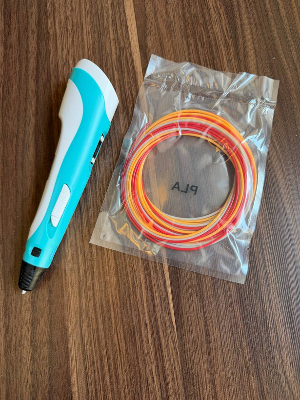 قلم طراحی سه بعدی 3D PEN-2 اورجینال نمایشگر دار با تنظیم سرعت و فیلامنت PLA و ABS