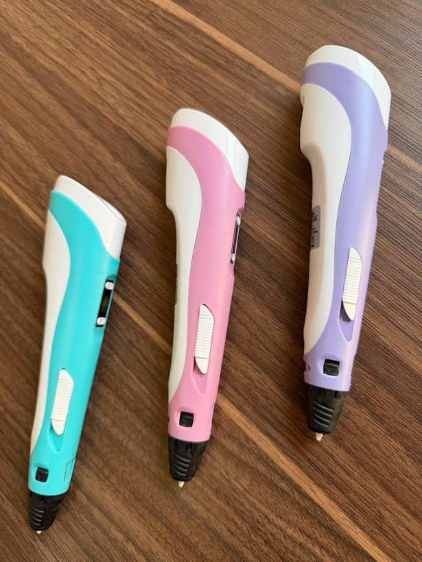 قلم طراحی سه بعدی 3D PEN-2 اورجینال نمایشگر دار با تنظیم سرعت و فیلامنت PLA و ABS